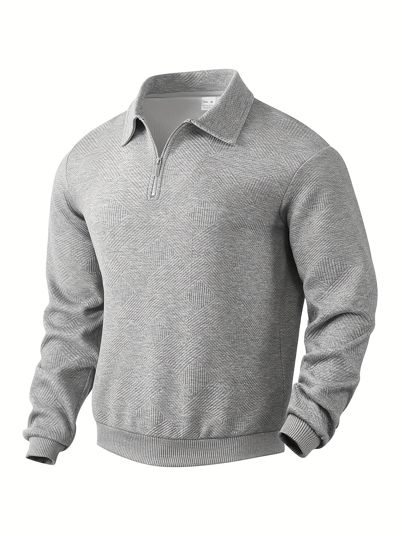 Vincent | Sweter zapinany na zamek w stylu vintage