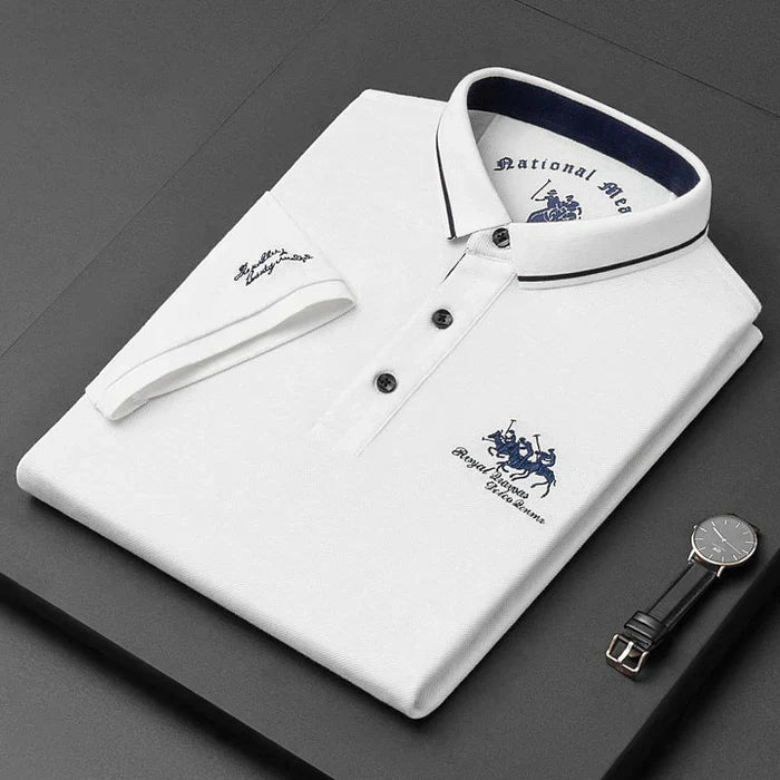 Norbert | Elegancka koszulka polo z organicznej bawełny