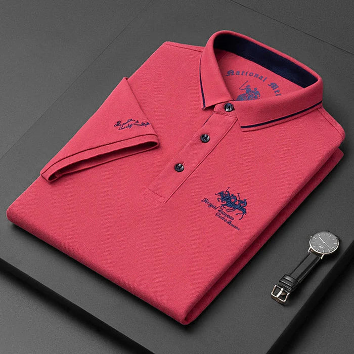 Norbert | Elegancka koszulka polo z organicznej bawełny