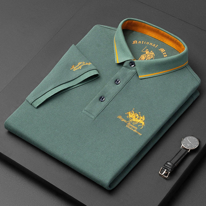 Norbert | Elegancka koszulka polo z organicznej bawełny