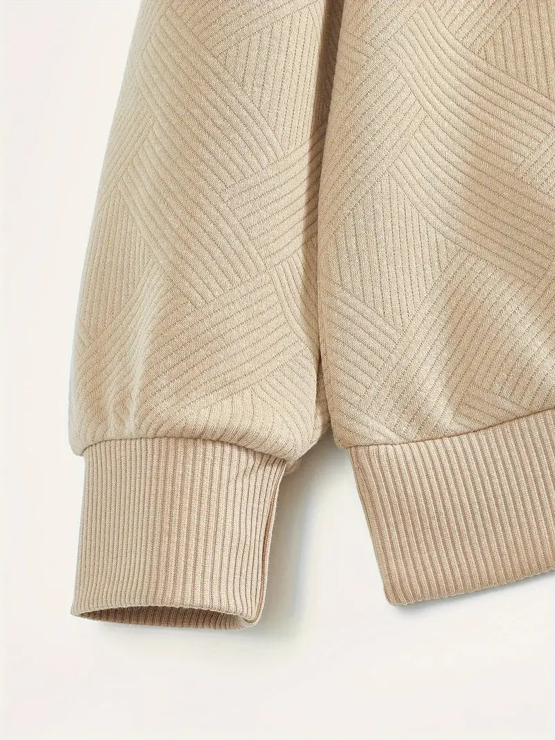 Vincent | Sweter zapinany na zamek w stylu vintage