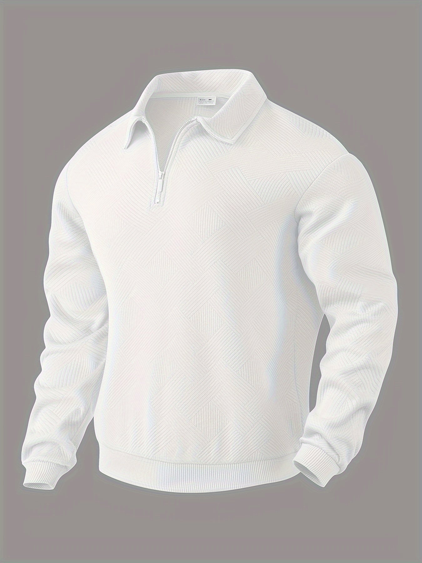 Vincent | Sweter zapinany na zamek w stylu vintage