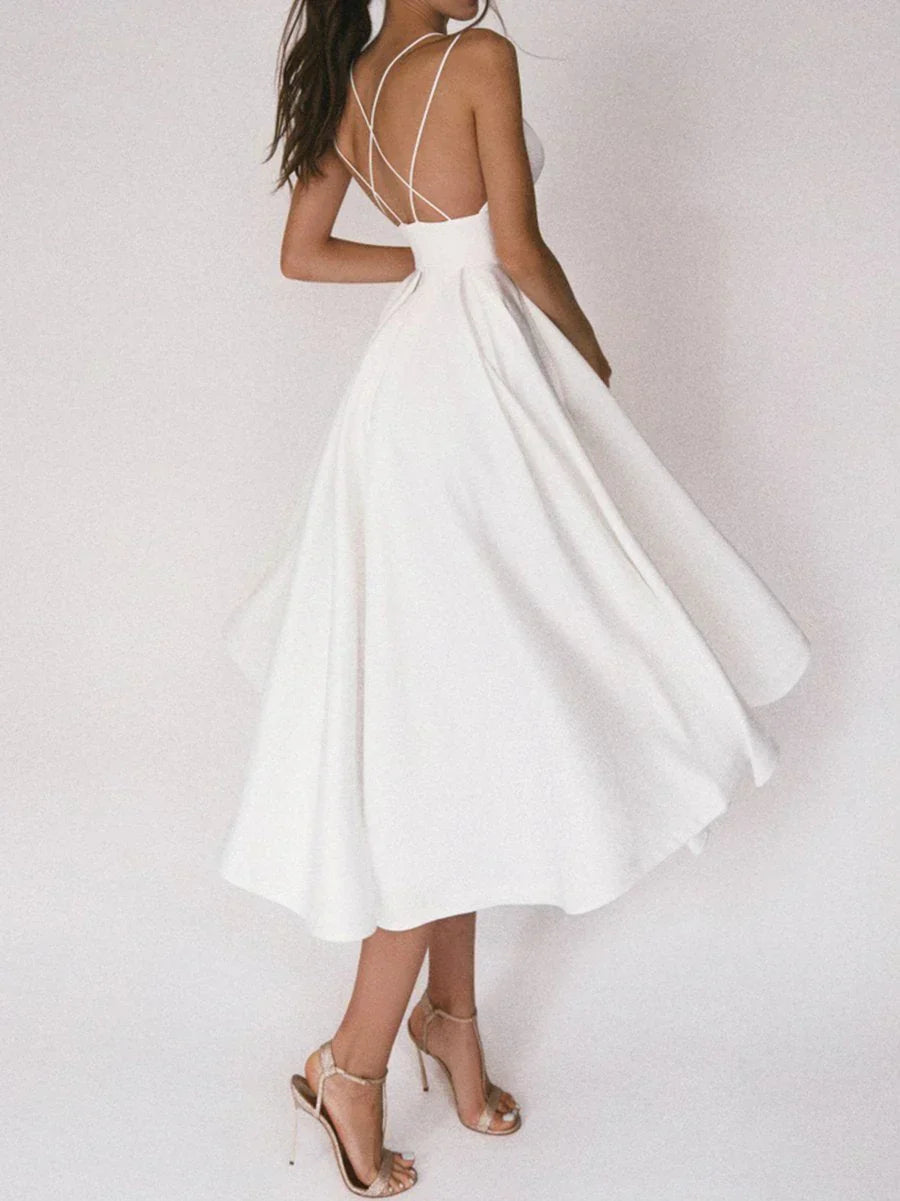Tereza | Elegancka Minimalistyczna Sukienka