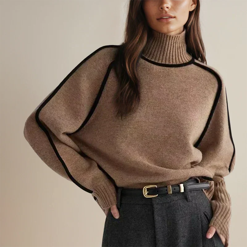 Ninae | Stylowy sweter z golfem