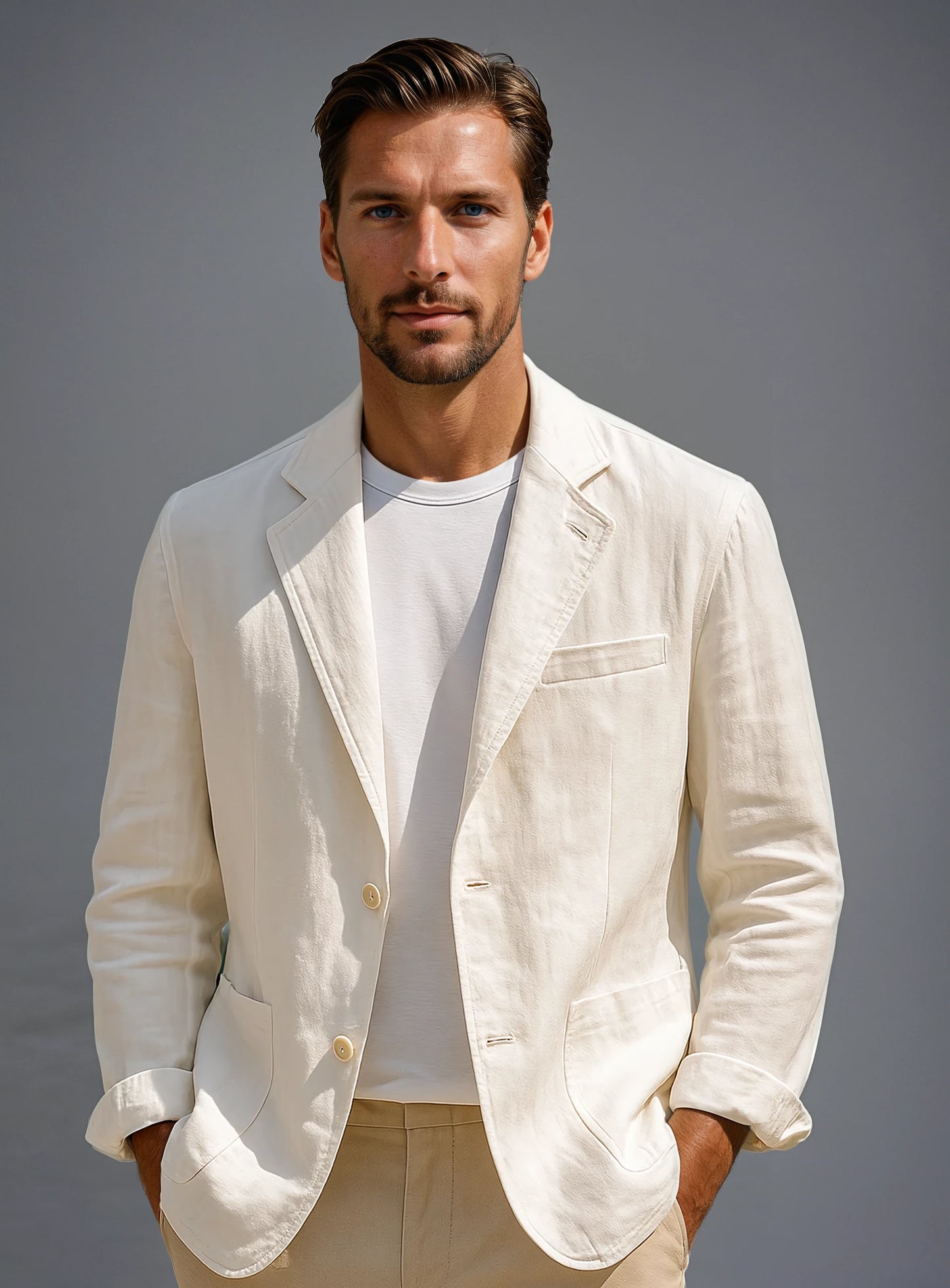 Jaro | Wygodna lniana Marynarka