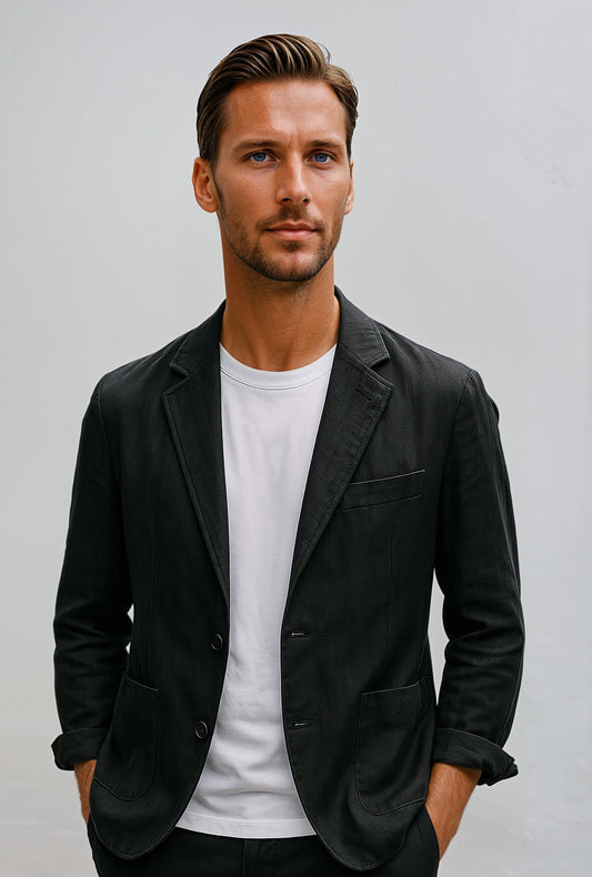 Jaro | Wygodna lniana Marynarka