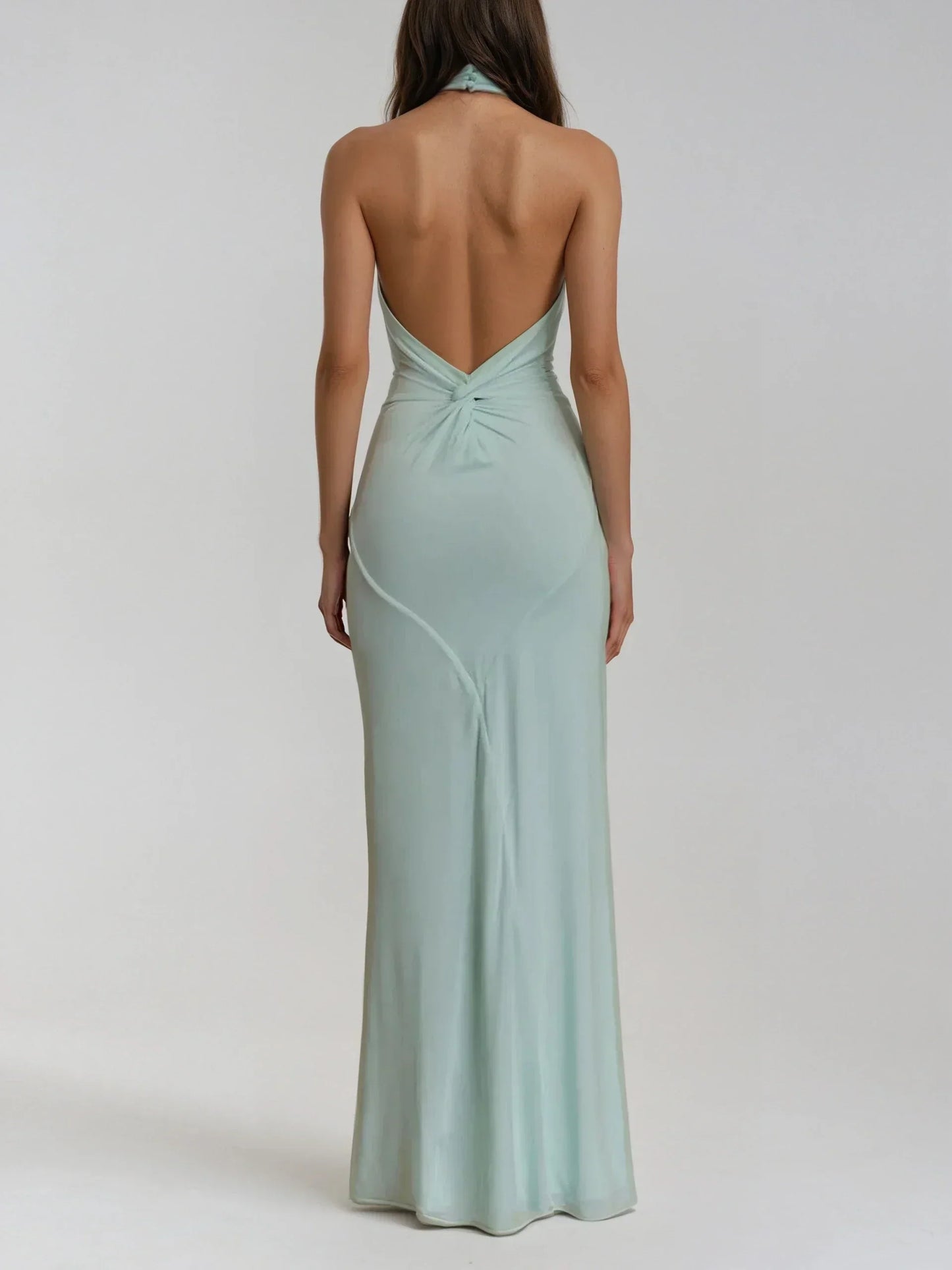 Velisia | Zwiewna sukienka maxi halter