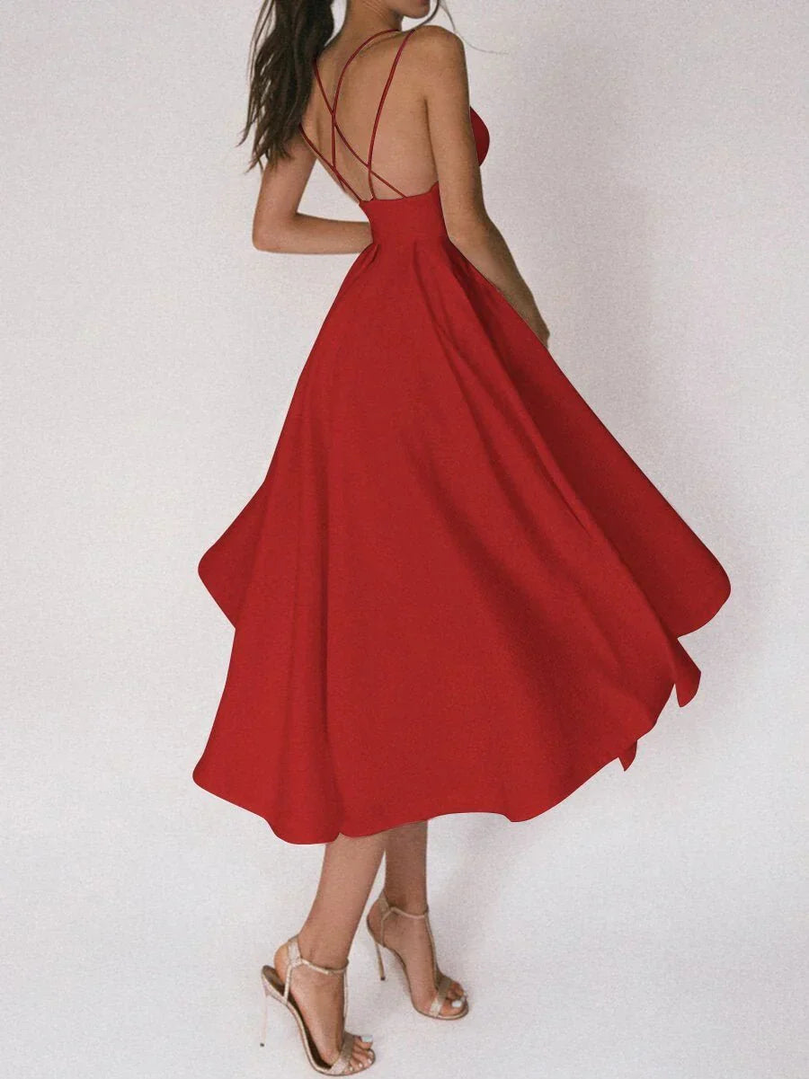 Tereza | Elegancka Minimalistyczna Sukienka