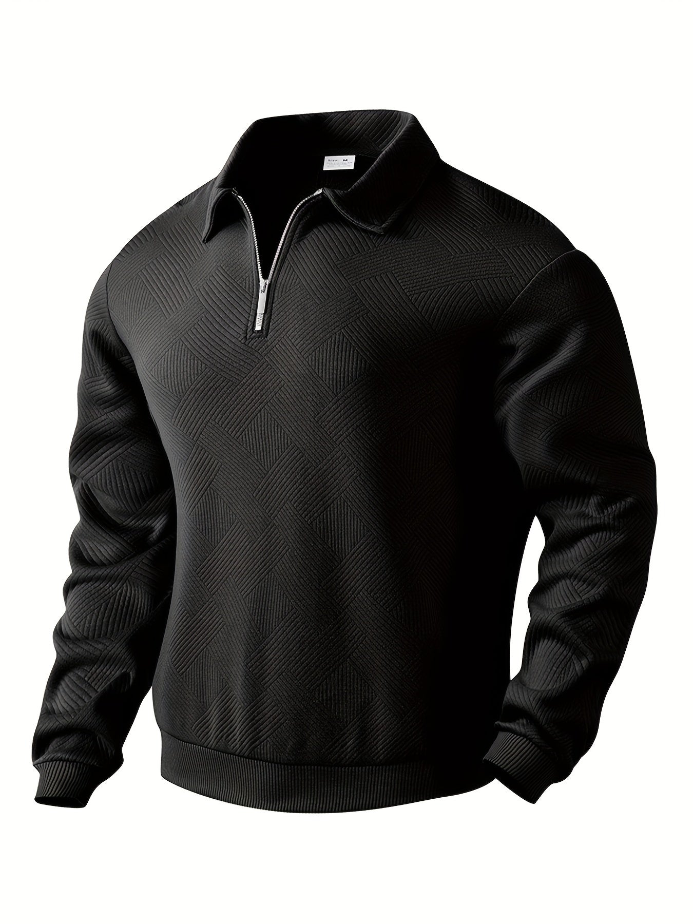 Vincent | Sweter zapinany na zamek w stylu vintage