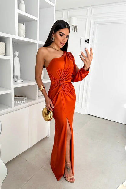 Lucia | Satynowa sukienka Valentina