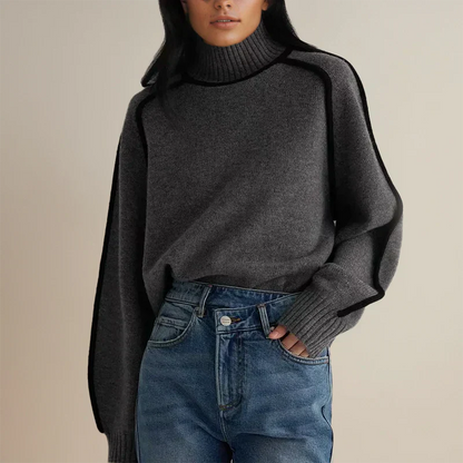 Ninae | Stylowy sweter z golfem