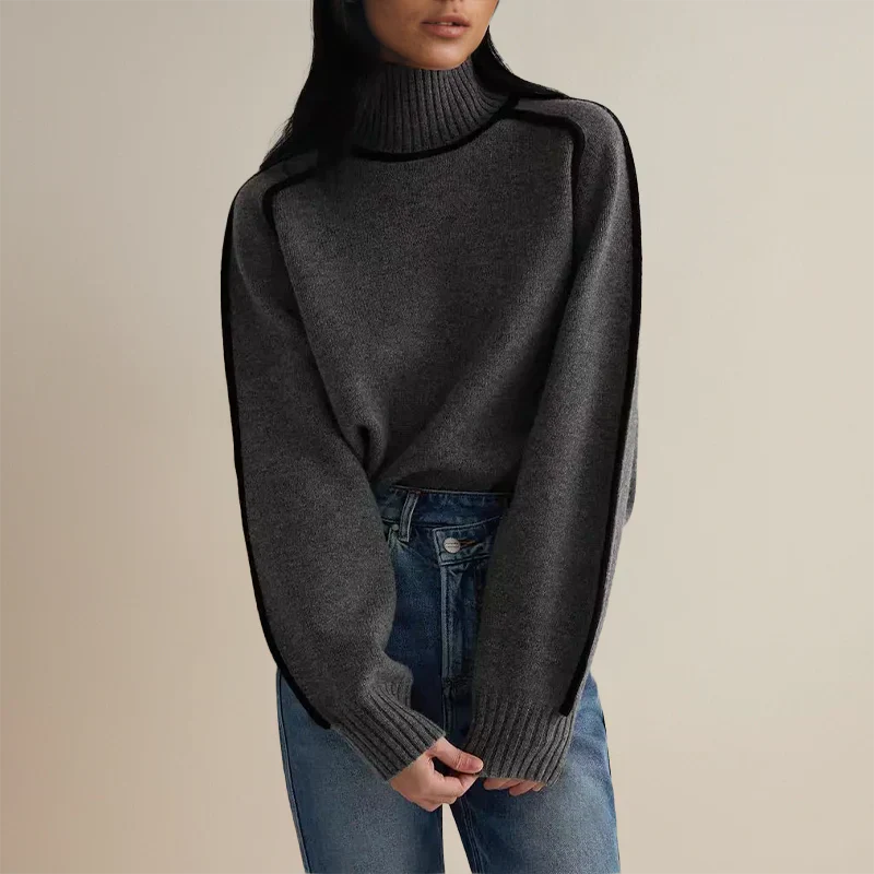 Ninae | Stylowy sweter z golfem