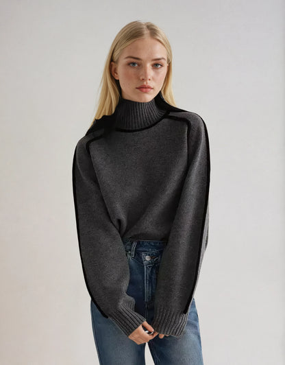 Ninae | Stylowy sweter z golfem