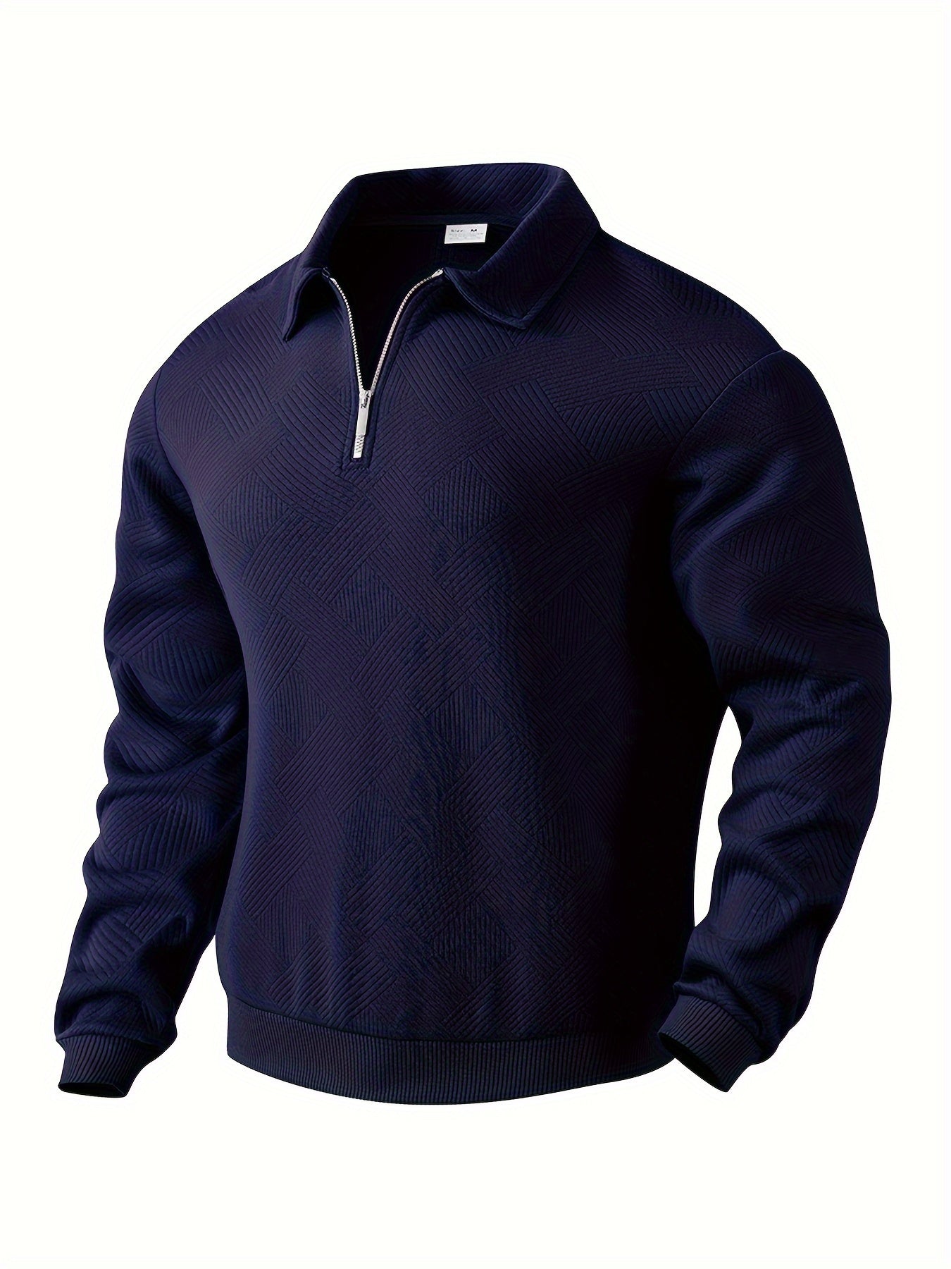 Vincent | Sweter zapinany na zamek w stylu vintage