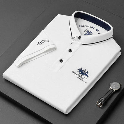 Norbert | Elegancka koszulka polo z organicznej bawełny