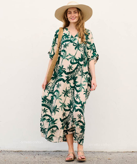 Orla | Sukienka typu kaftan z kieszeniami do noszenia na co dzień