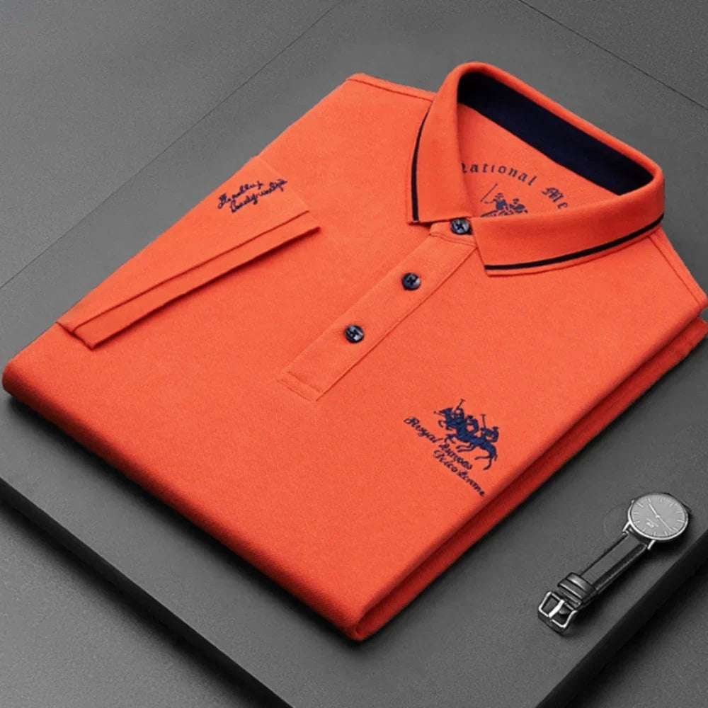 Norbert | Elegancka koszulka polo z organicznej bawełny