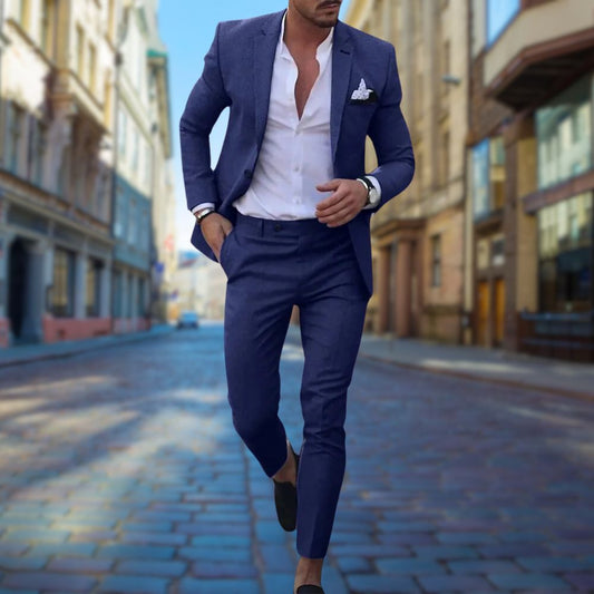 James | Garnitur Męski Slim Fit