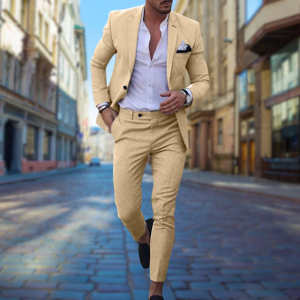 James | Garnitur Męski Slim Fit