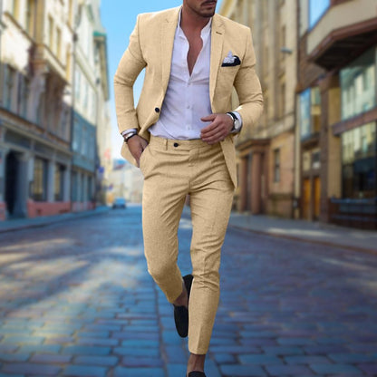 James | Garnitur Męski Slim Fit