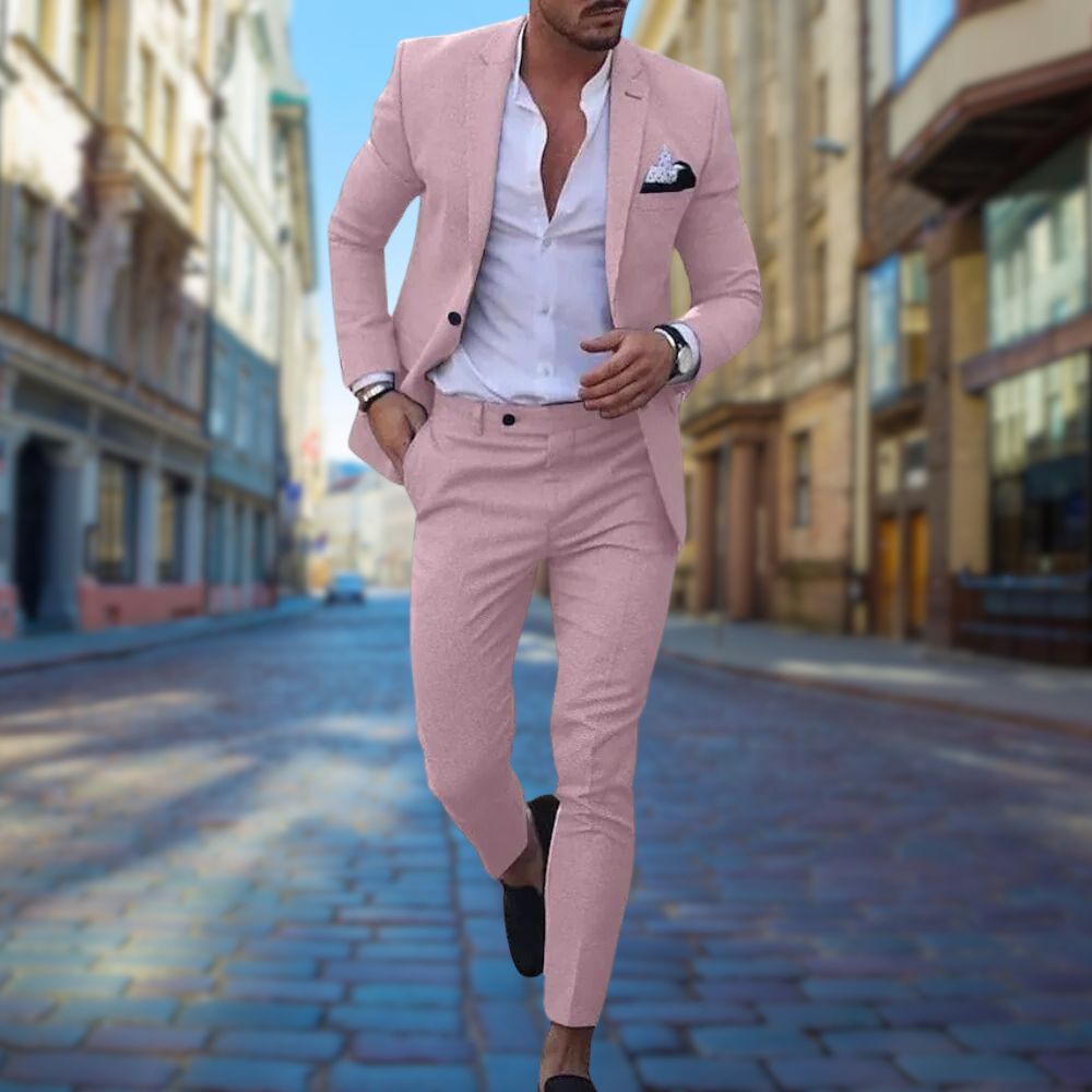 James | Garnitur Męski Slim Fit