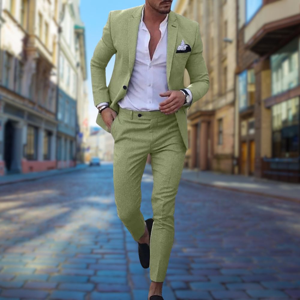 James | Garnitur Męski Slim Fit