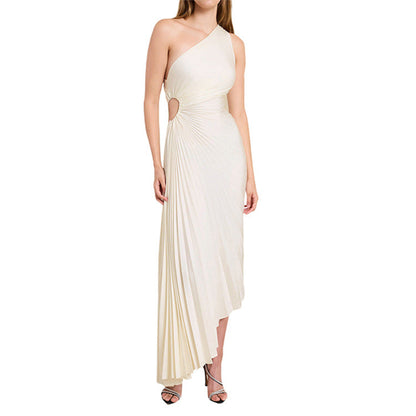 Evangelina | Sukienka w Plisach Elegancji