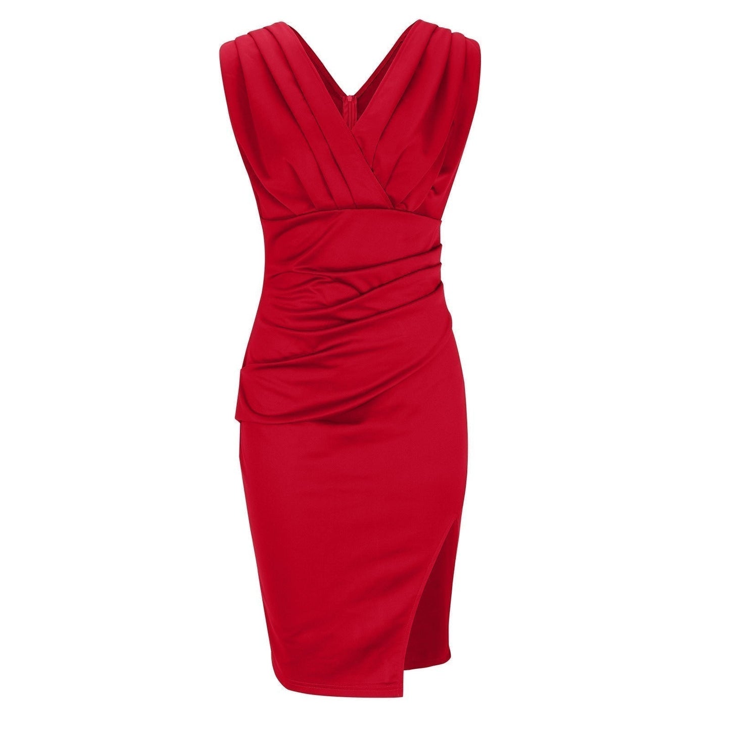 Dita | Drapowana Sukienka Midi Delight