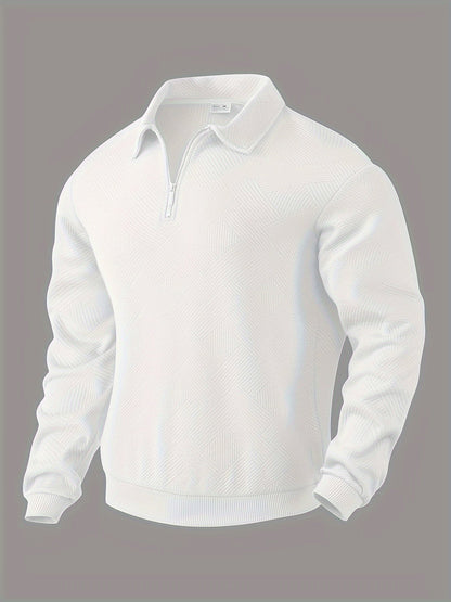 Vincent | Sweter zapinany na zamek w stylu vintage