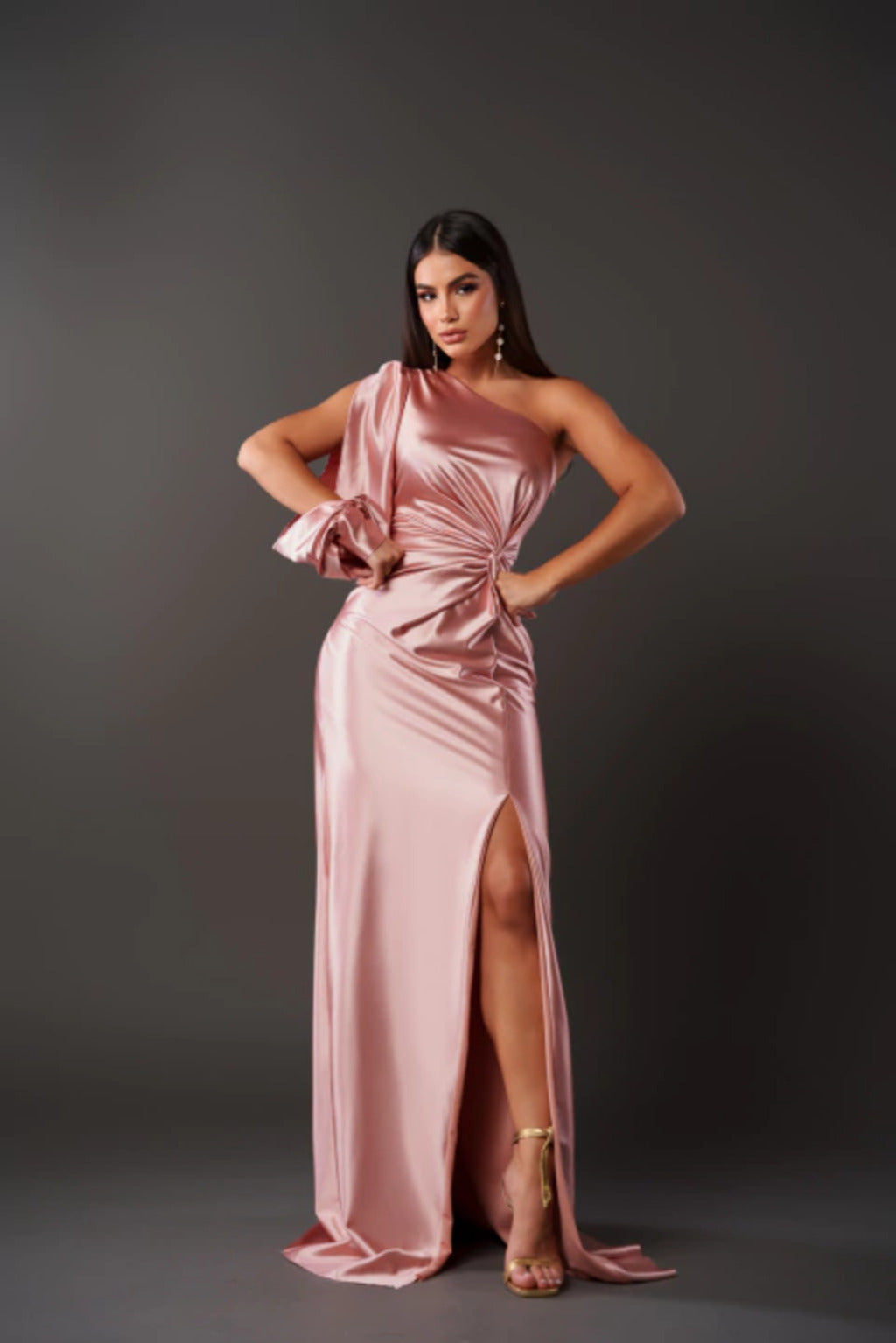 Lucia | Satynowa sukienka Valentina