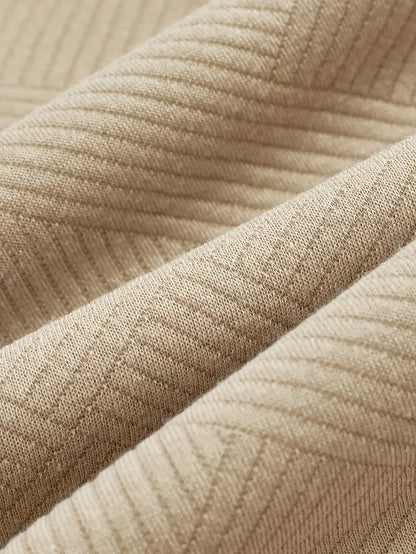 Vincent | Sweter zapinany na zamek w stylu vintage