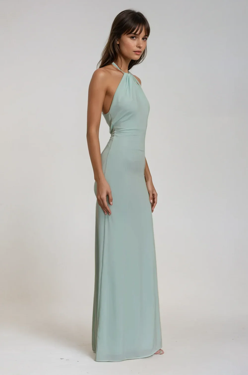 Velisia | Zwiewna sukienka maxi halter