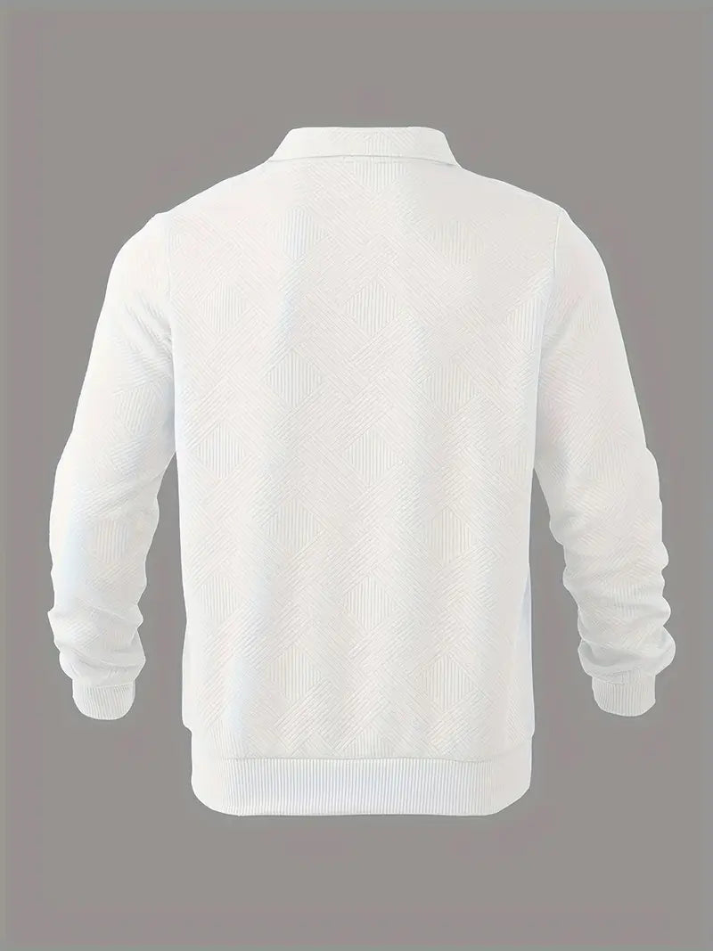 Vincent | Sweter zapinany na zamek w stylu vintage