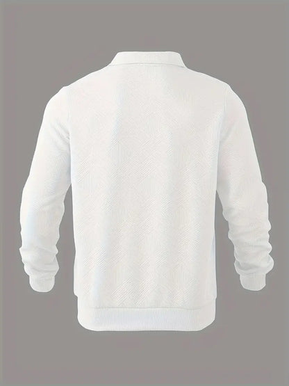 Vincent | Sweter zapinany na zamek w stylu vintage